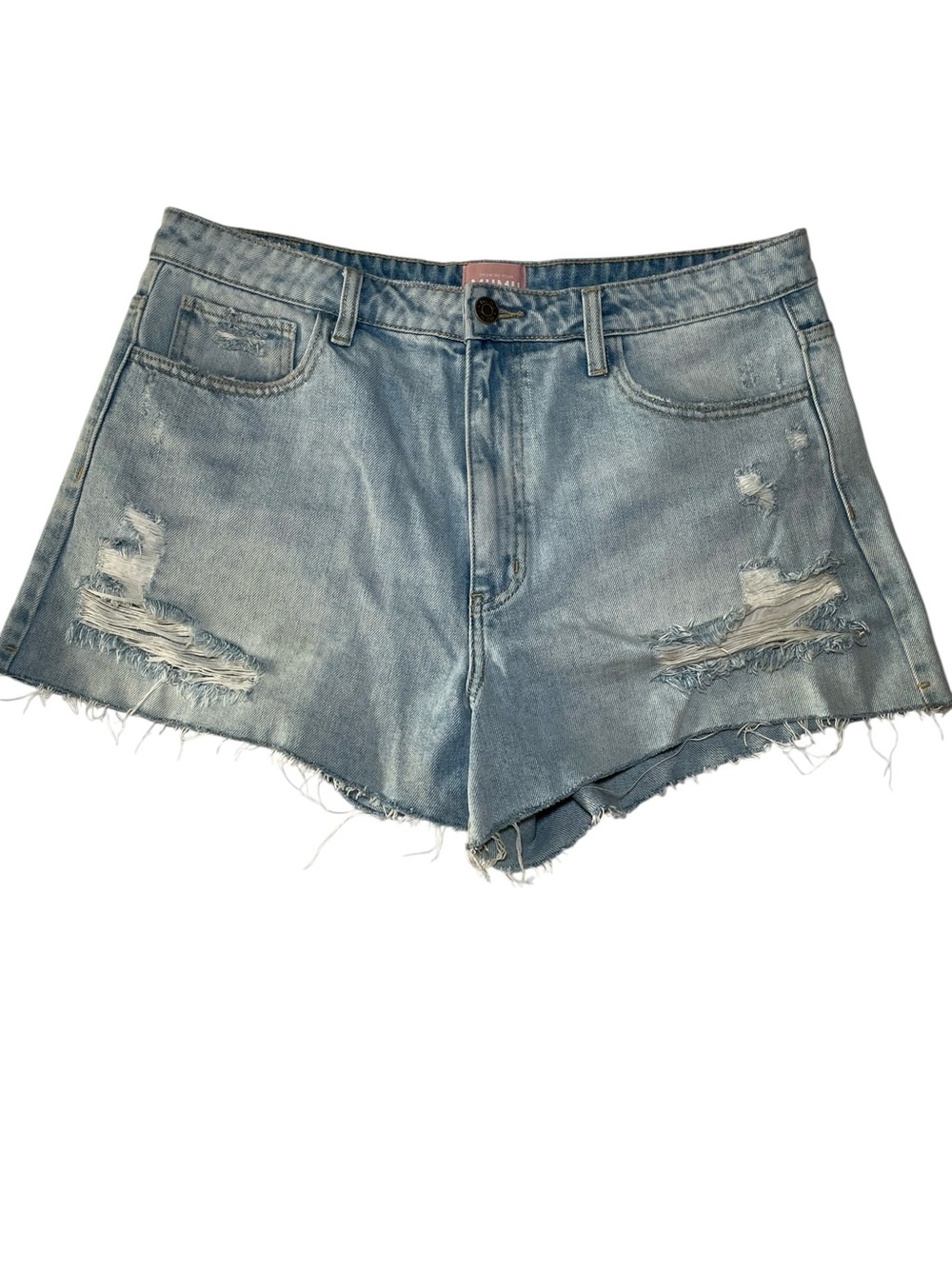 Show Me Your Mumu Distressed Denim Shorts – Women’s Size 32